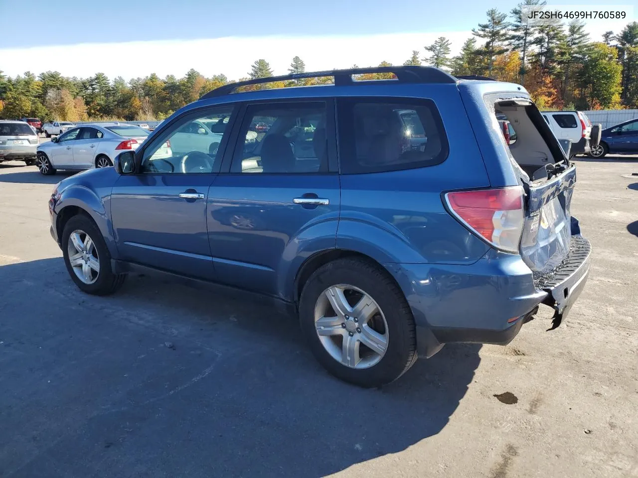 2009 Subaru Forester 2.5X Limited VIN: JF2SH64699H760589 Lot: 76474244