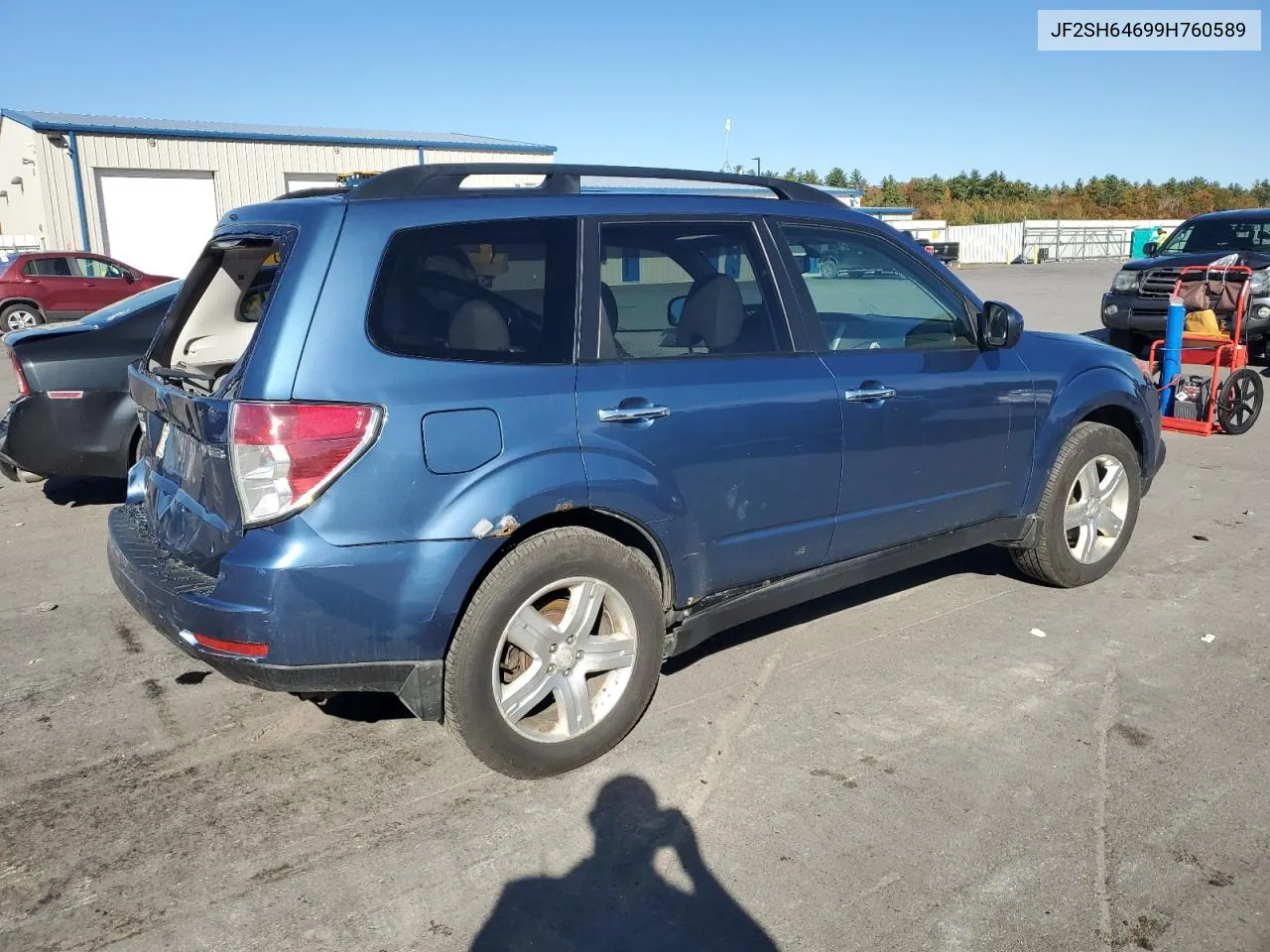 2009 Subaru Forester 2.5X Limited VIN: JF2SH64699H760589 Lot: 76474244