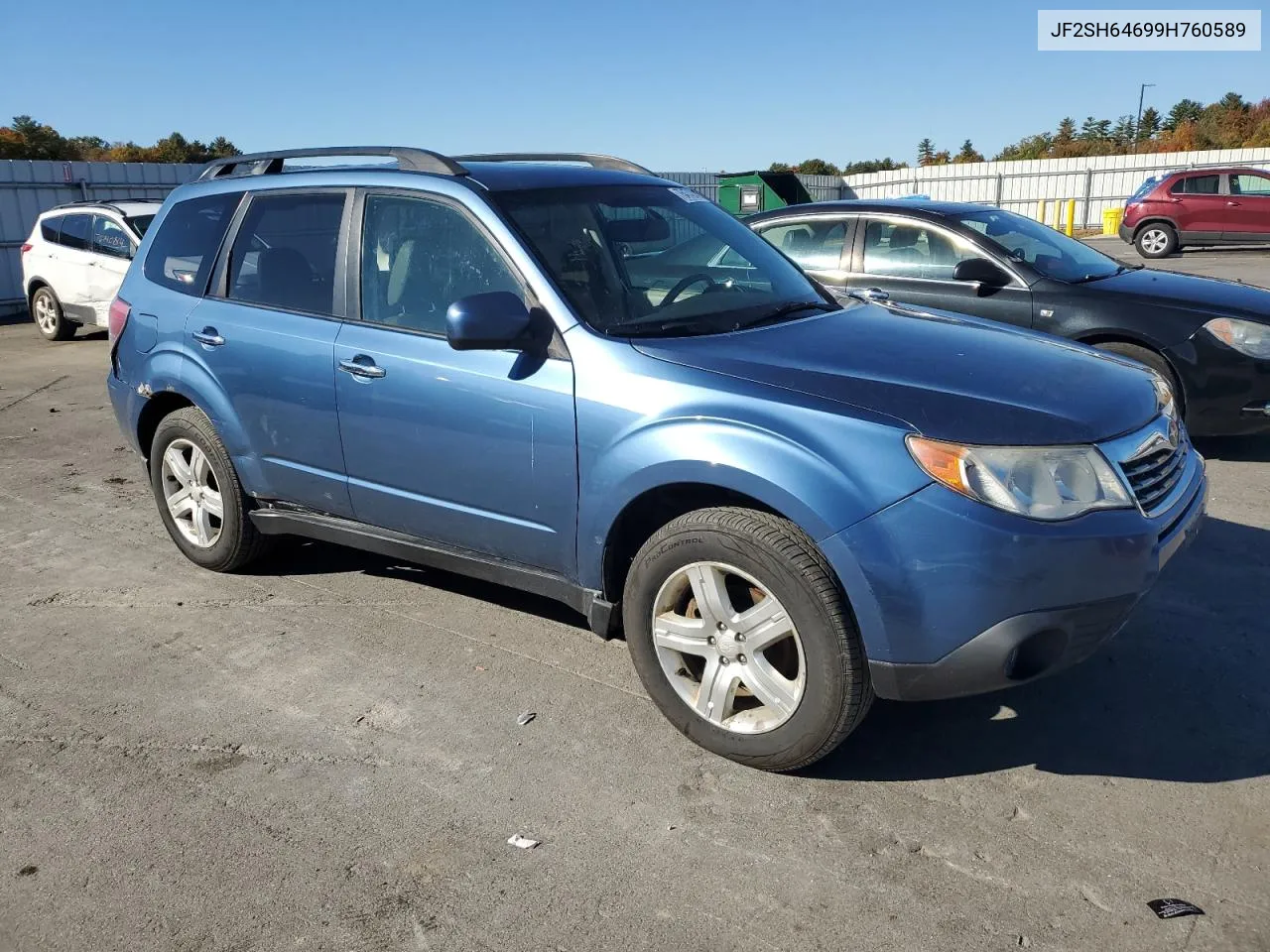 2009 Subaru Forester 2.5X Limited VIN: JF2SH64699H760589 Lot: 76474244