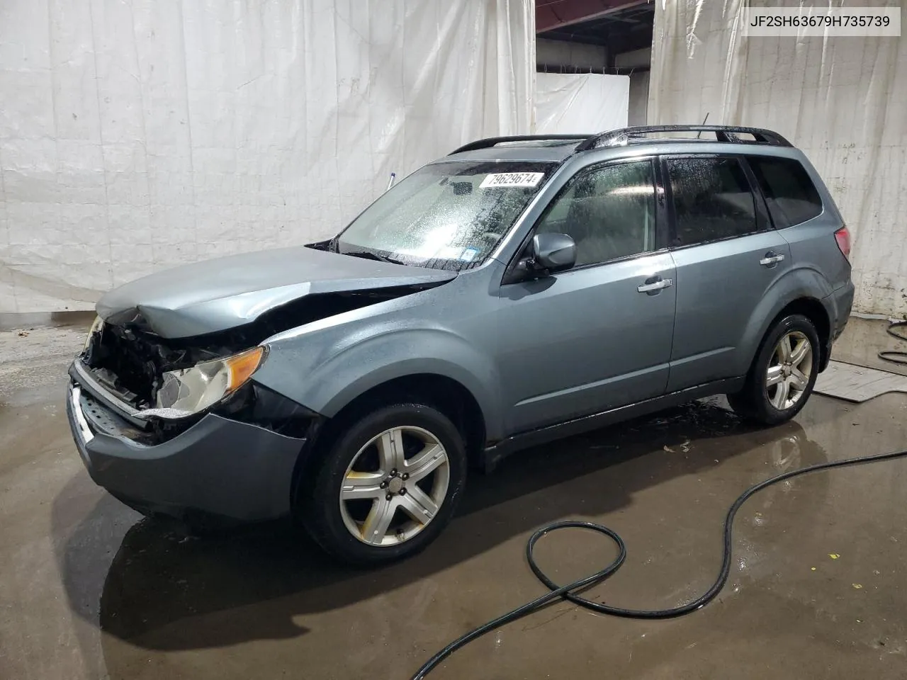 2009 Subaru Forester 2.5X Premium VIN: JF2SH63679H735739 Lot: 79629674