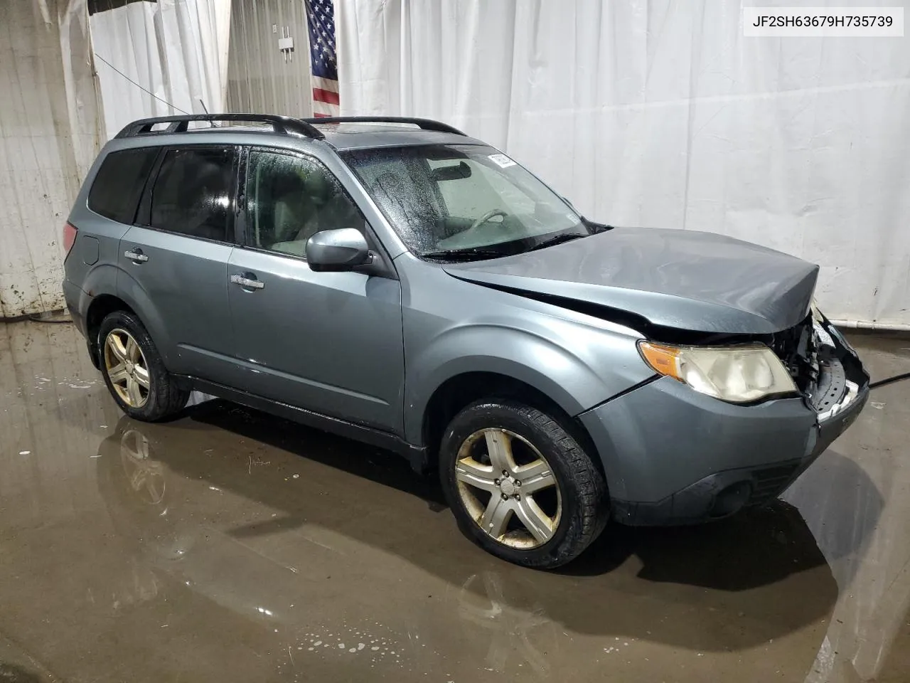 2009 Subaru Forester 2.5X Premium VIN: JF2SH63679H735739 Lot: 79629674