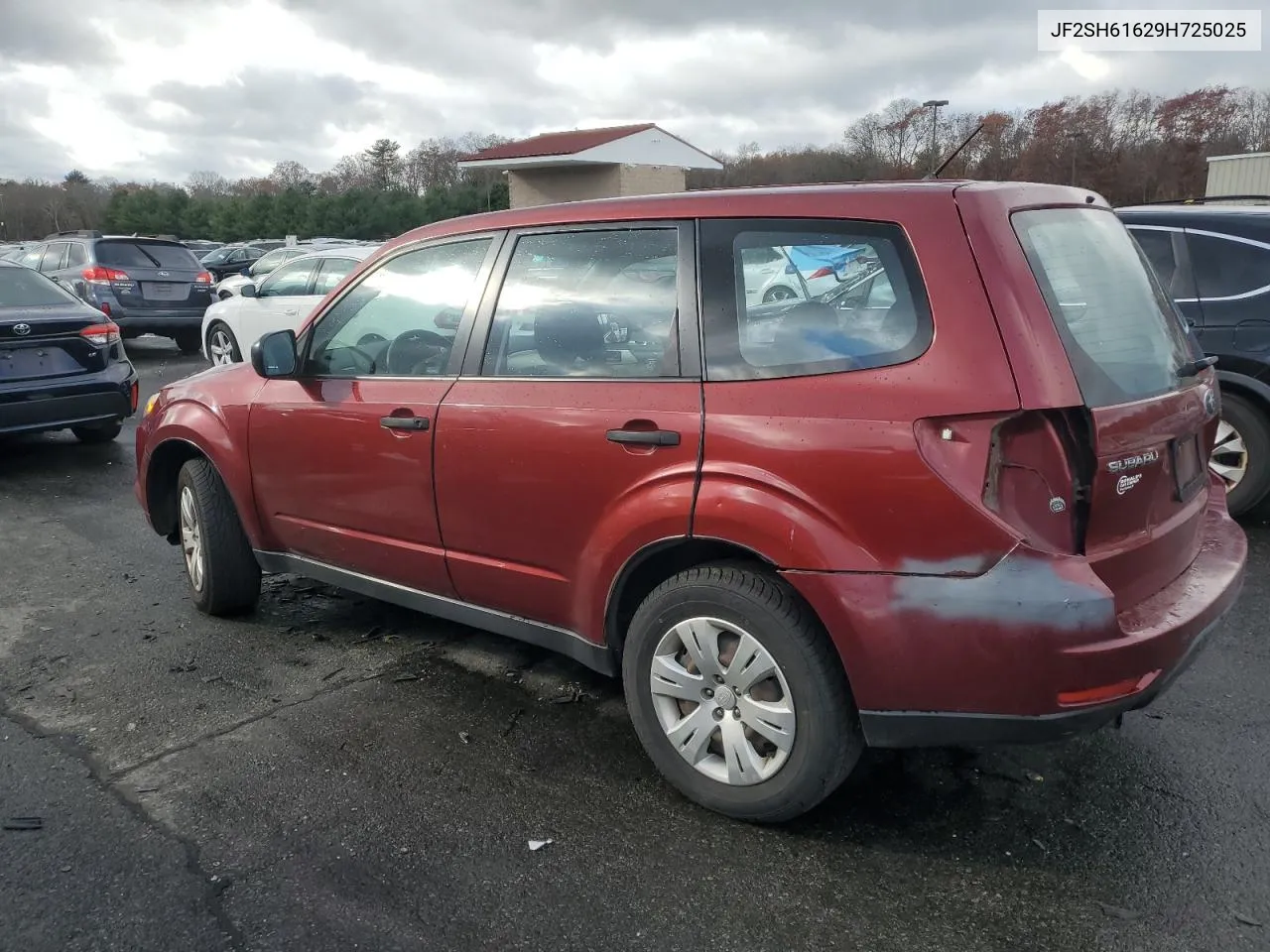 2009 Subaru Forester 2.5X VIN: JF2SH61629H725025 Lot: 79631384