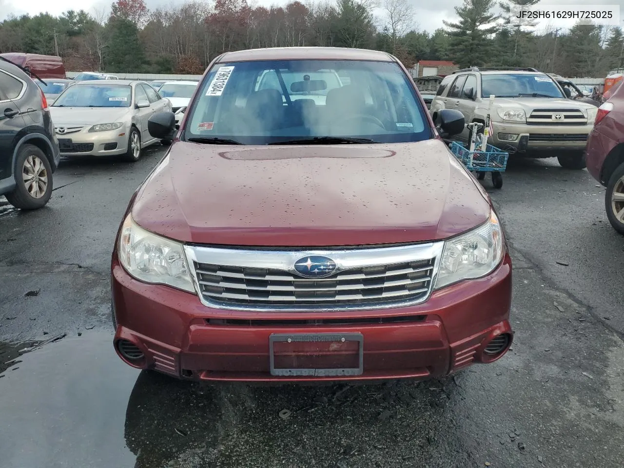 2009 Subaru Forester 2.5X VIN: JF2SH61629H725025 Lot: 79631384