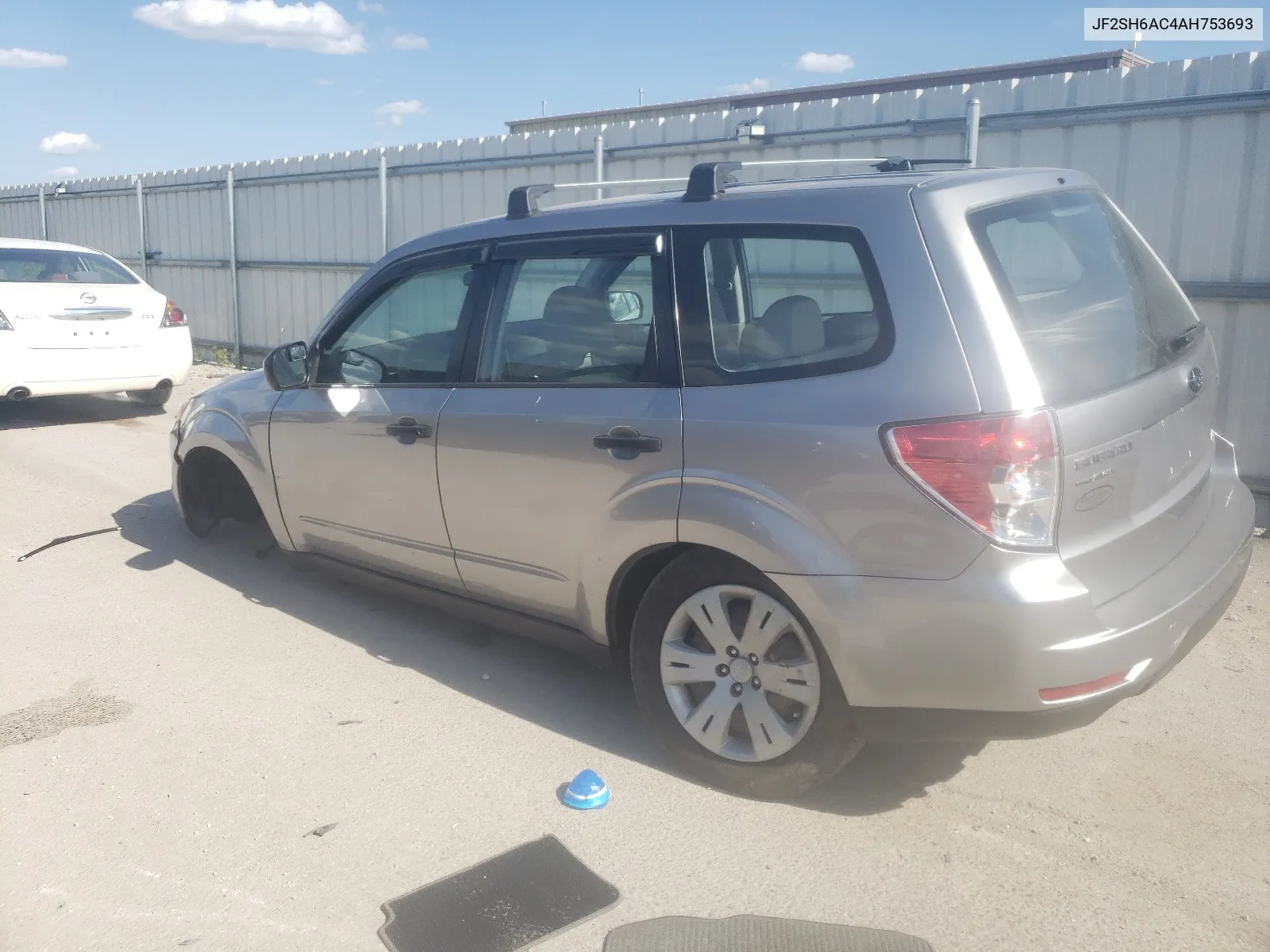 2010 Subaru Forester 2.5X VIN: JF2SH6AC4AH753693 Lot: 55537704