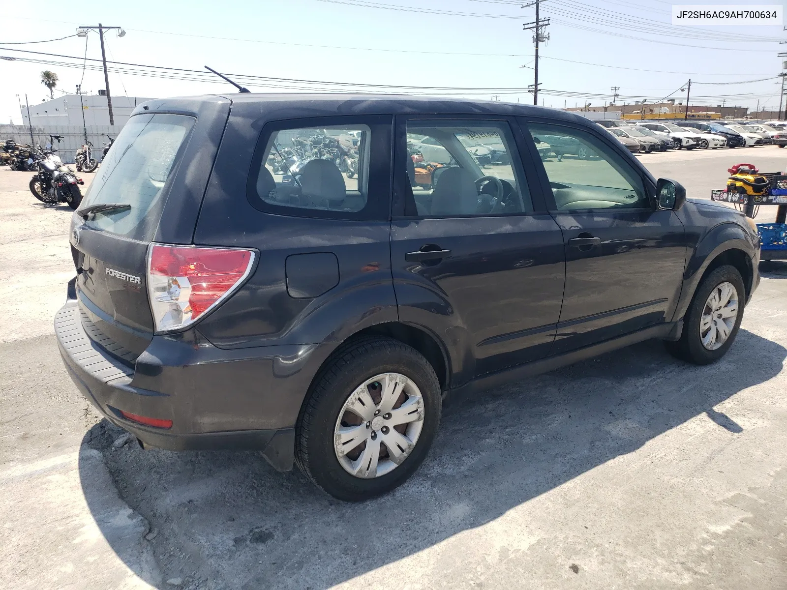 2010 Subaru Forester 2.5X VIN: JF2SH6AC9AH700634 Lot: 64819194