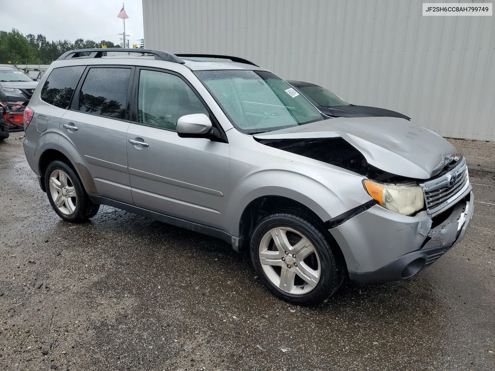 2010 Subaru Forester 2.5X Premium VIN: JF2SH6CC8AH799749 Lot: 66096984