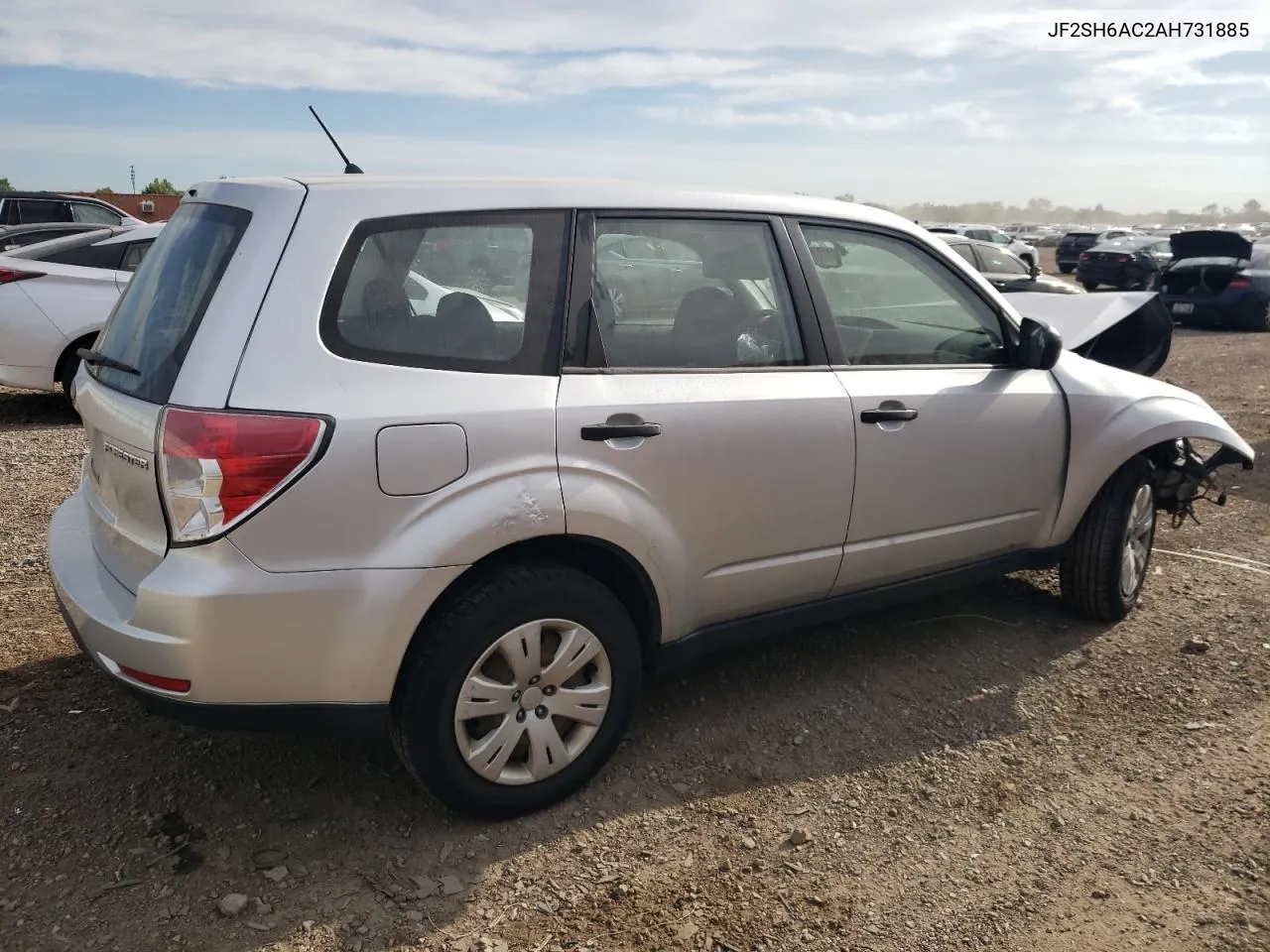 2010 Subaru Forester 2.5X VIN: JF2SH6AC2AH731885 Lot: 66131544