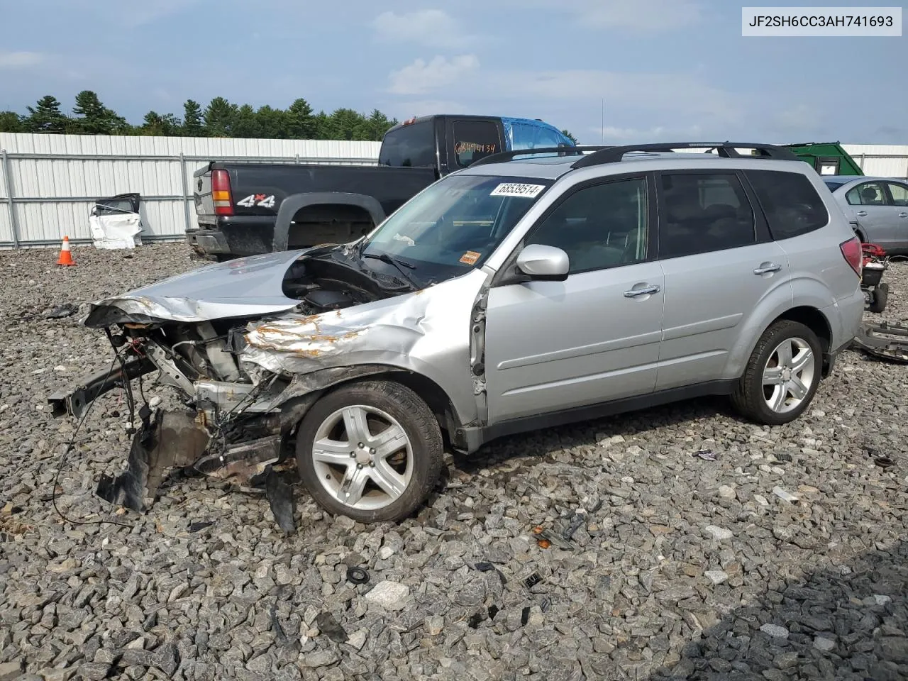 2010 Subaru Forester 2.5X Premium VIN: JF2SH6CC3AH741693 Lot: 68539514