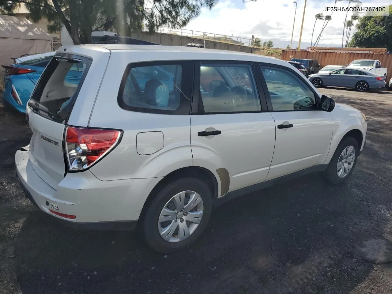 2010 Subaru Forester 2.5X VIN: JF2SH6AC0AH767400 Lot: 68772244