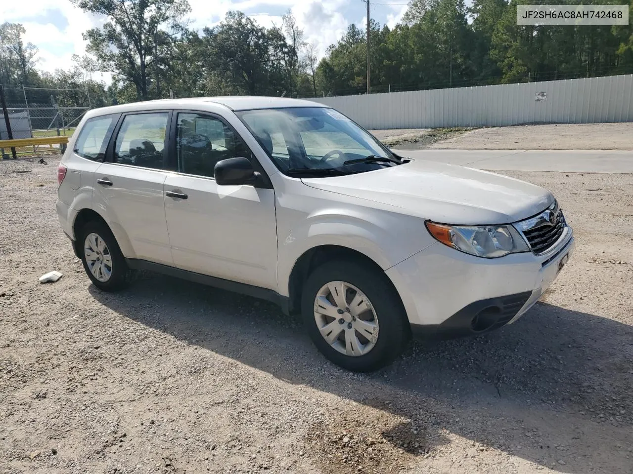 2010 Subaru Forester 2.5X VIN: JF2SH6AC8AH742468 Lot: 69300884