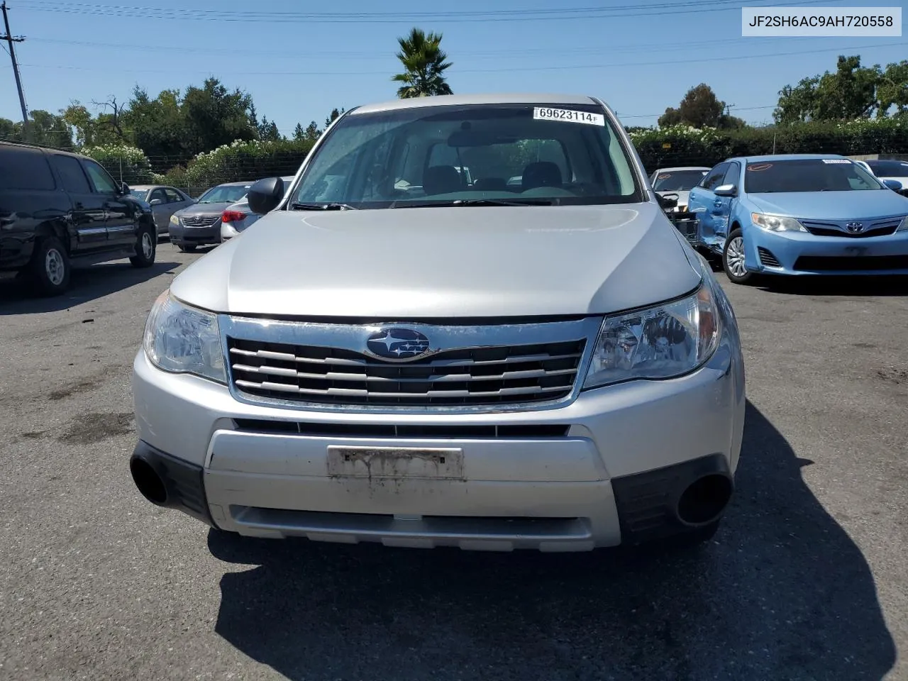 2010 Subaru Forester 2.5X VIN: JF2SH6AC9AH720558 Lot: 69623114