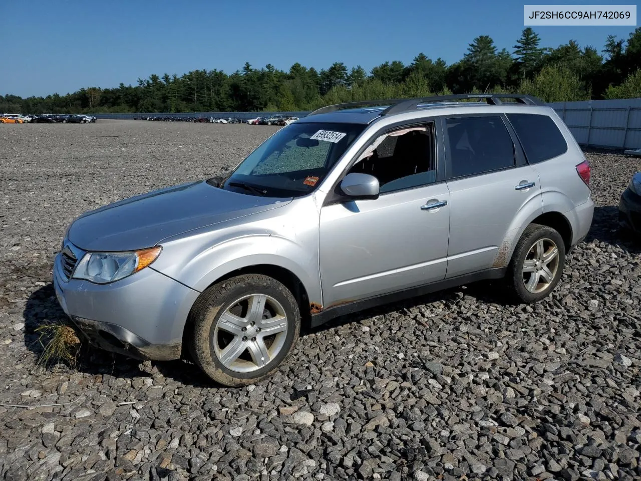 2010 Subaru Forester 2.5X Premium VIN: JF2SH6CC9AH742069 Lot: 69932514