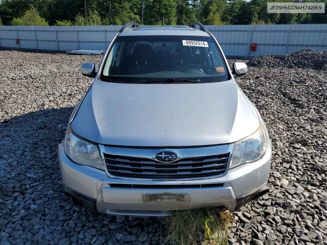 2010 Subaru Forester 2.5X Premium VIN: JF2SH6CC9AH742069 Lot: 69932514