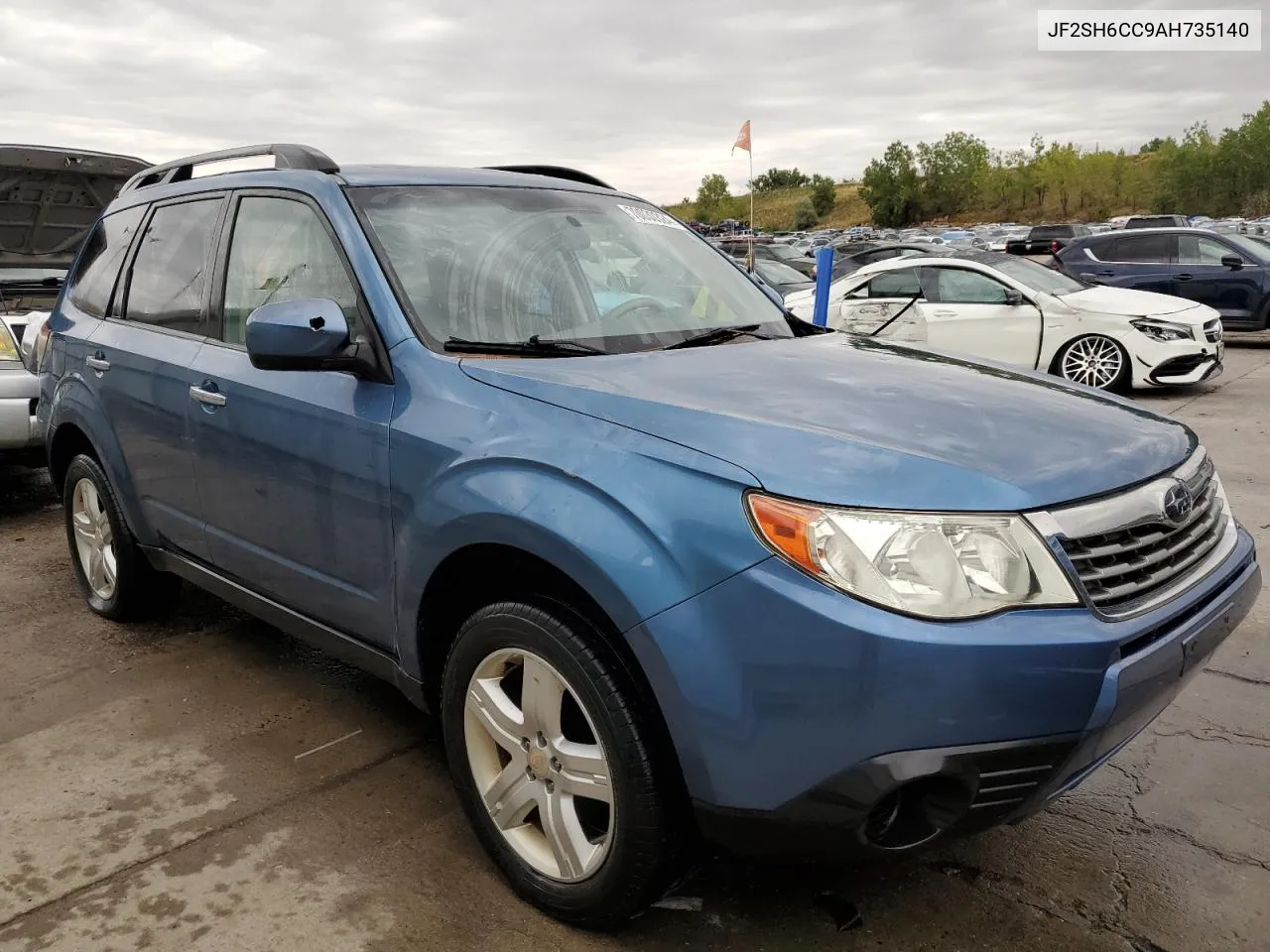 2010 Subaru Forester 2.5X Premium VIN: JF2SH6CC9AH735140 Lot: 70030324