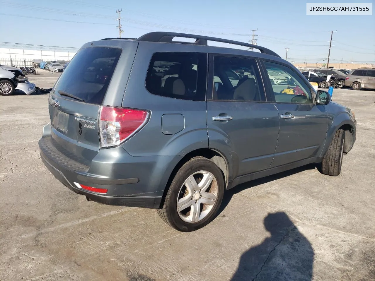 2010 Subaru Forester 2.5X Premium VIN: JF2SH6CC7AH731555 Lot: 71103754