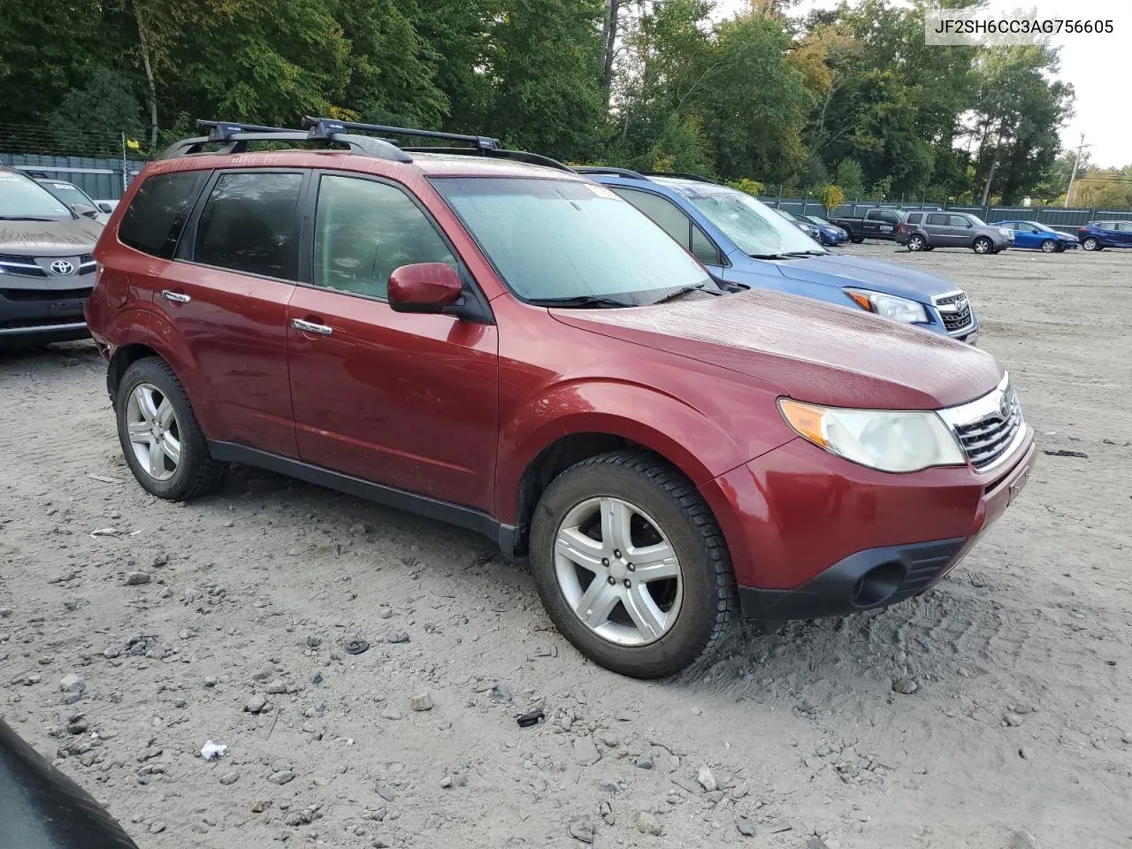 2010 Subaru Forester 2.5X Premium VIN: JF2SH6CC3AG756605 Lot: 71787184