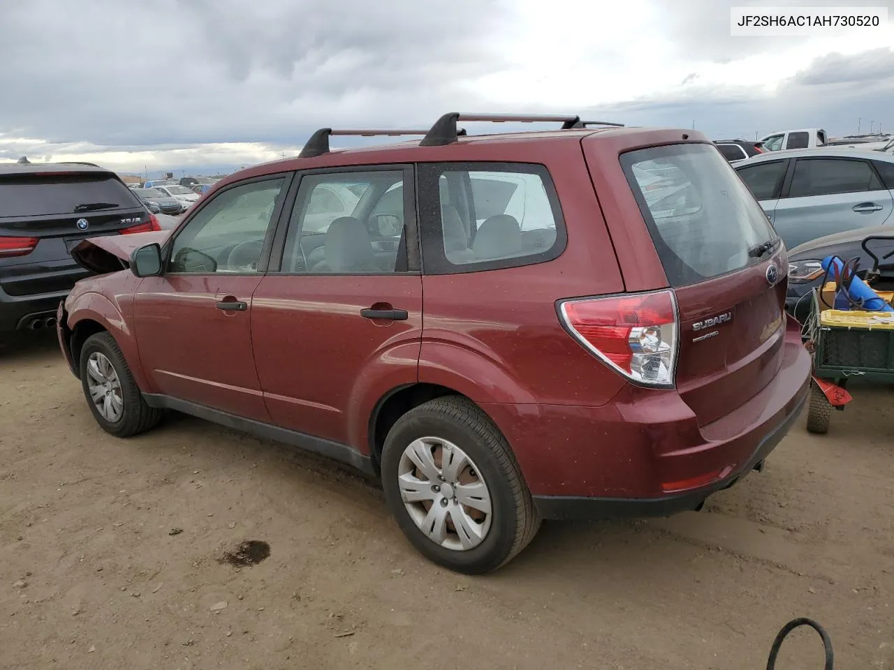 2010 Subaru Forester 2.5X VIN: JF2SH6AC1AH730520 Lot: 72093534