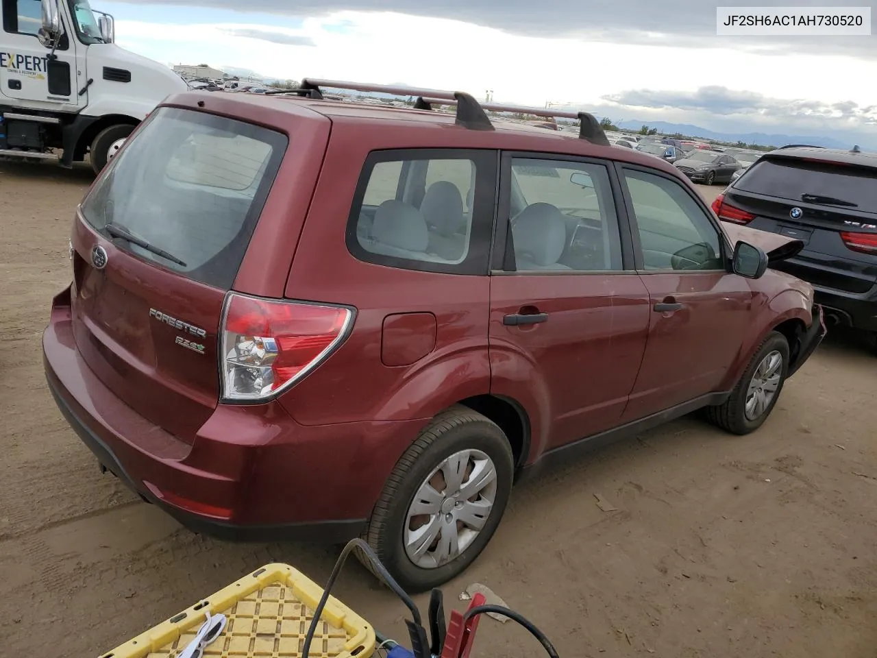 2010 Subaru Forester 2.5X VIN: JF2SH6AC1AH730520 Lot: 72093534