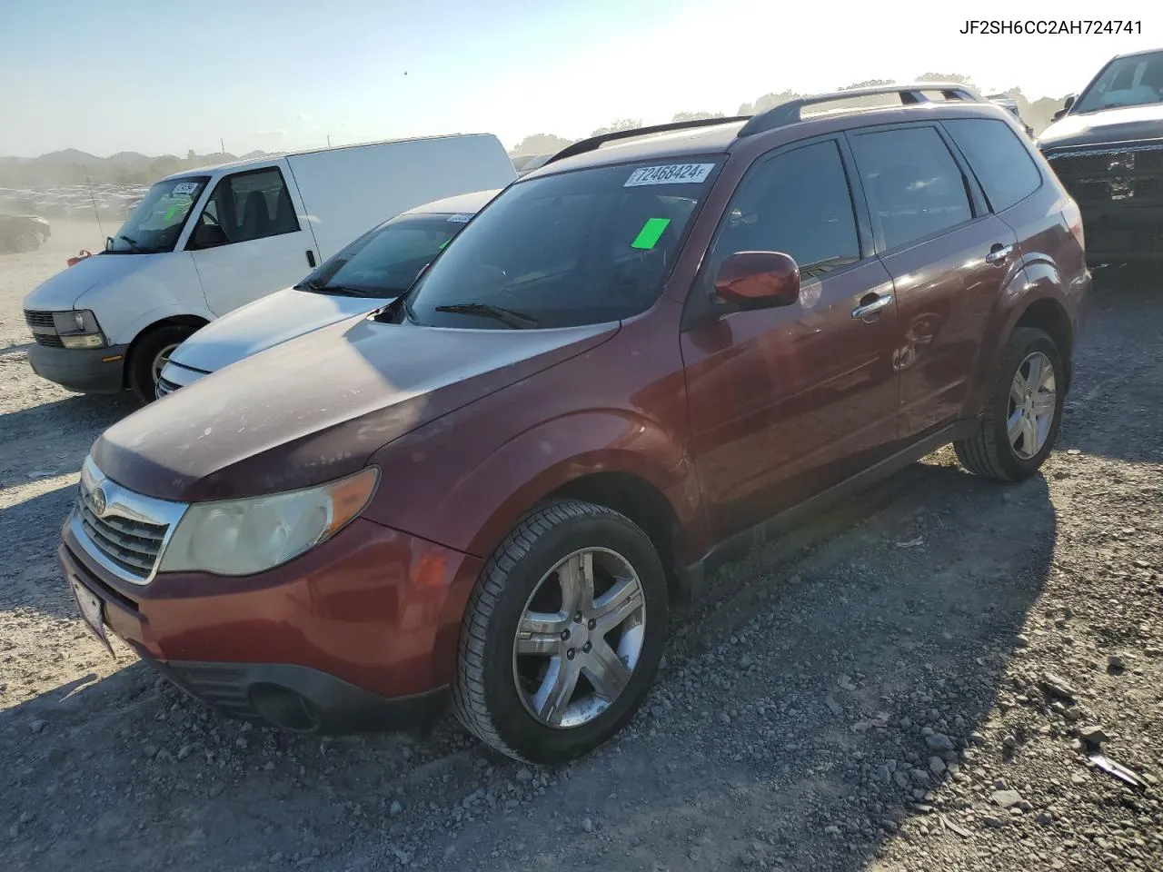 2010 Subaru Forester 2.5X Premium VIN: JF2SH6CC2AH724741 Lot: 72468424