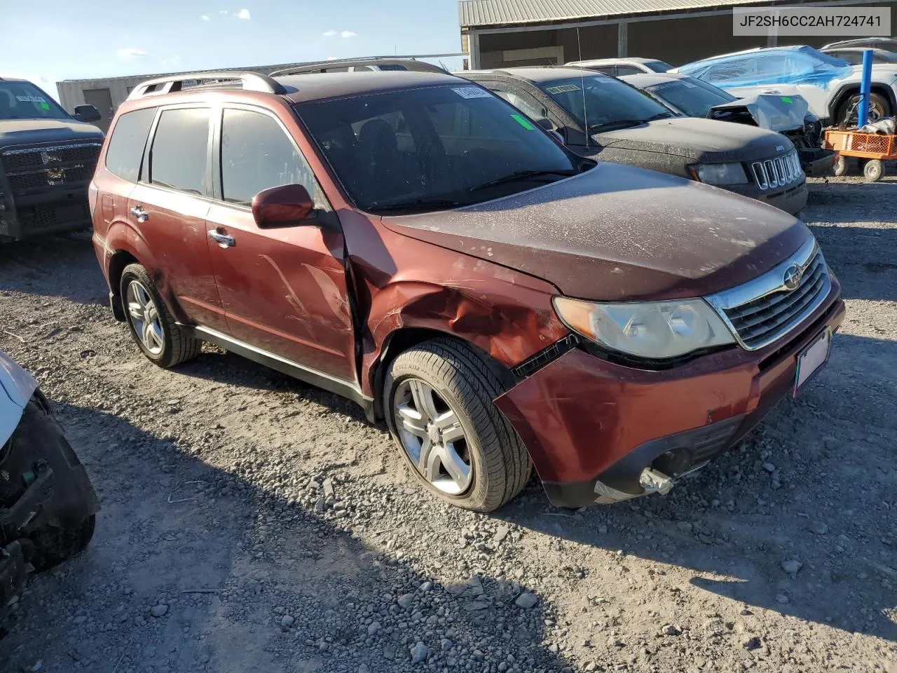 2010 Subaru Forester 2.5X Premium VIN: JF2SH6CC2AH724741 Lot: 72468424