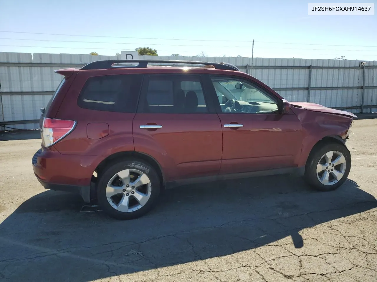 2010 Subaru Forester 2.5Xt Limited VIN: JF2SH6FCXAH914637 Lot: 72679454