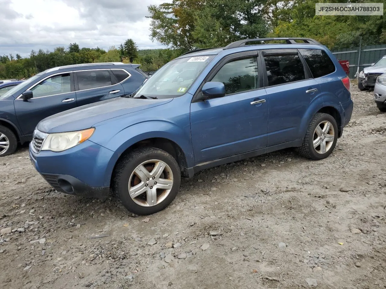 2010 Subaru Forester 2.5X Limited VIN: JF2SH6DC3AH788303 Lot: 72869134