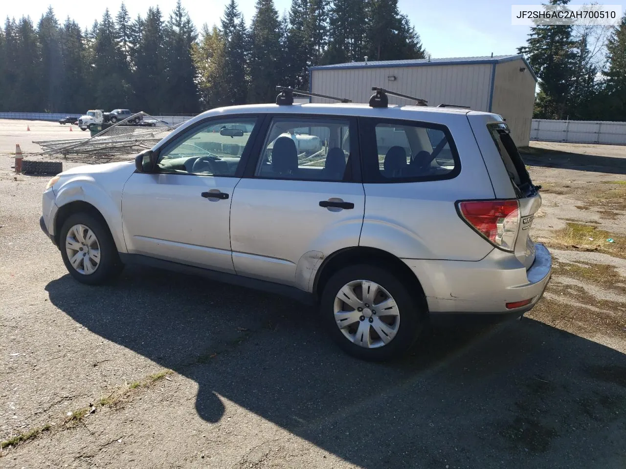 2010 Subaru Forester 2.5X VIN: JF2SH6AC2AH700510 Lot: 73428444