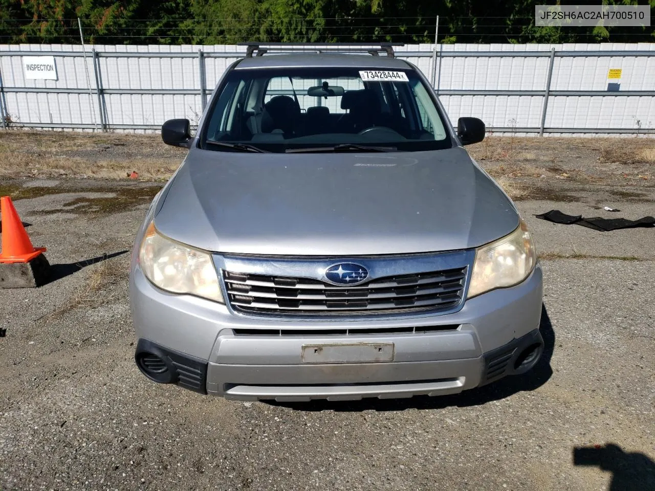 2010 Subaru Forester 2.5X VIN: JF2SH6AC2AH700510 Lot: 73428444