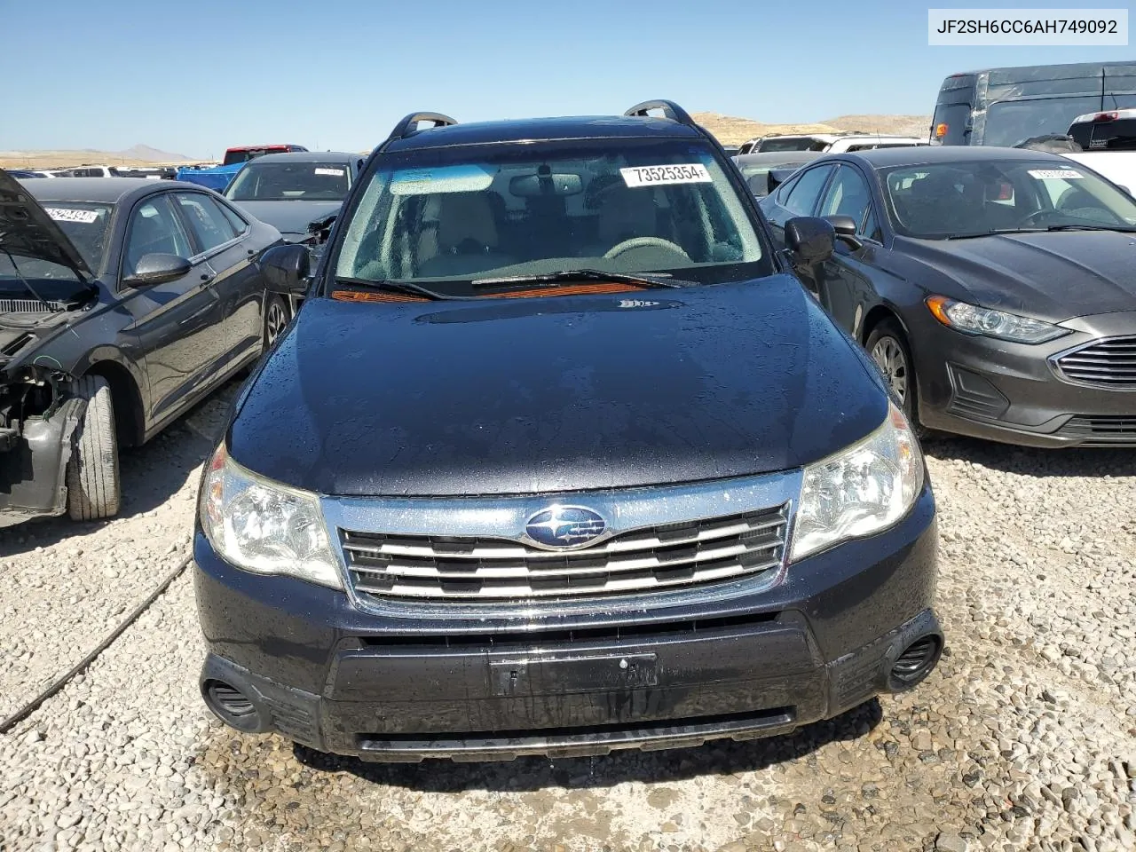 2010 Subaru Forester 2.5X Premium VIN: JF2SH6CC6AH749092 Lot: 73525354