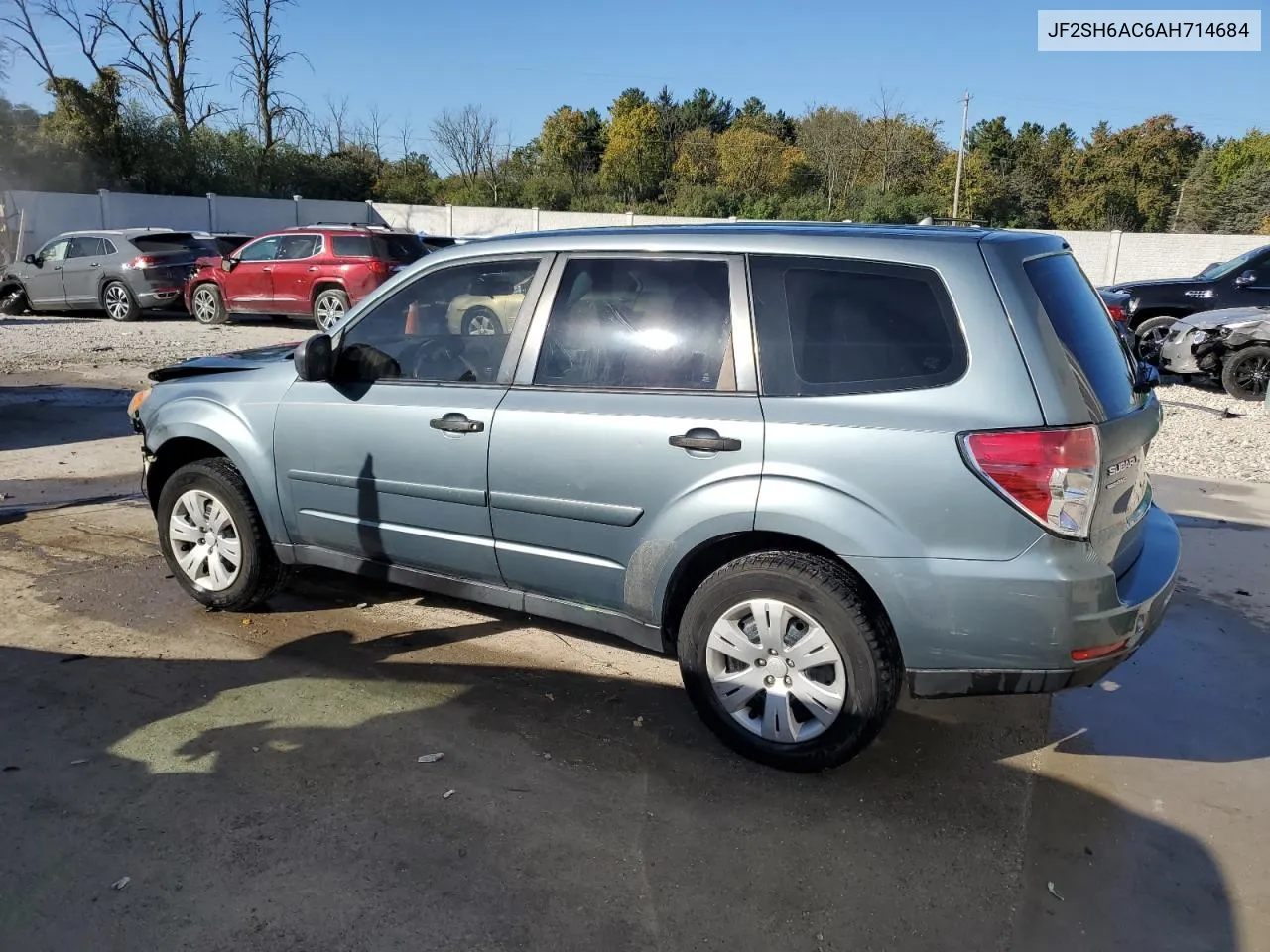 2010 Subaru Forester 2.5X VIN: JF2SH6AC6AH714684 Lot: 74222464