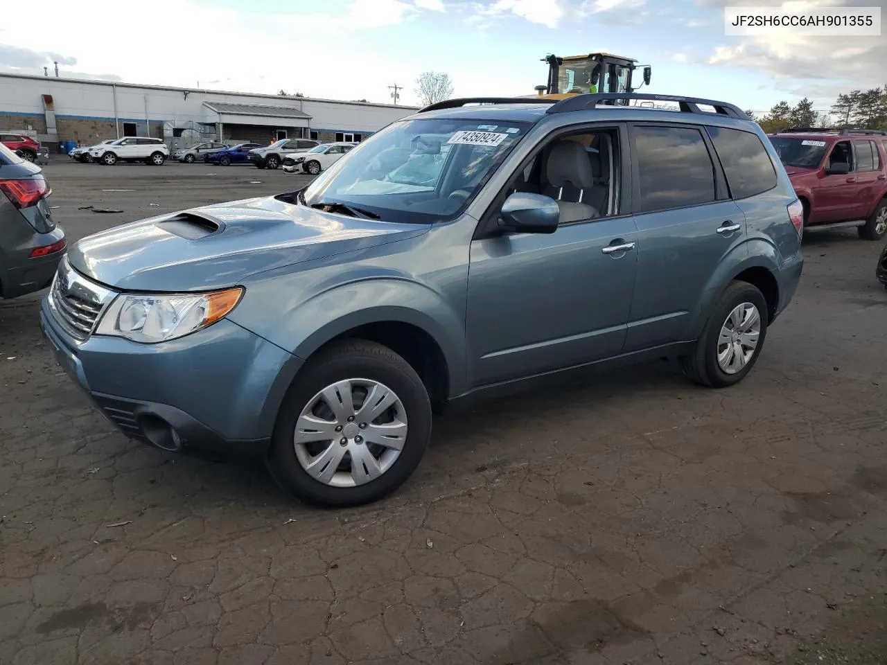 2010 Subaru Forester 2.5X Premium VIN: JF2SH6CC6AH901355 Lot: 74350924