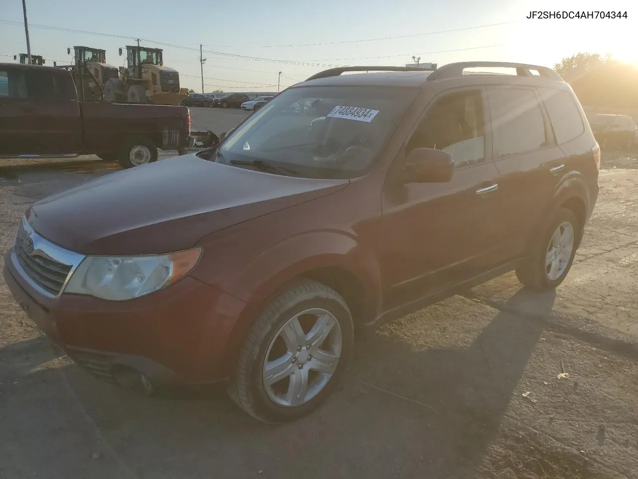 2010 Subaru Forester 2.5X Limited VIN: JF2SH6DC4AH704344 Lot: 74884934