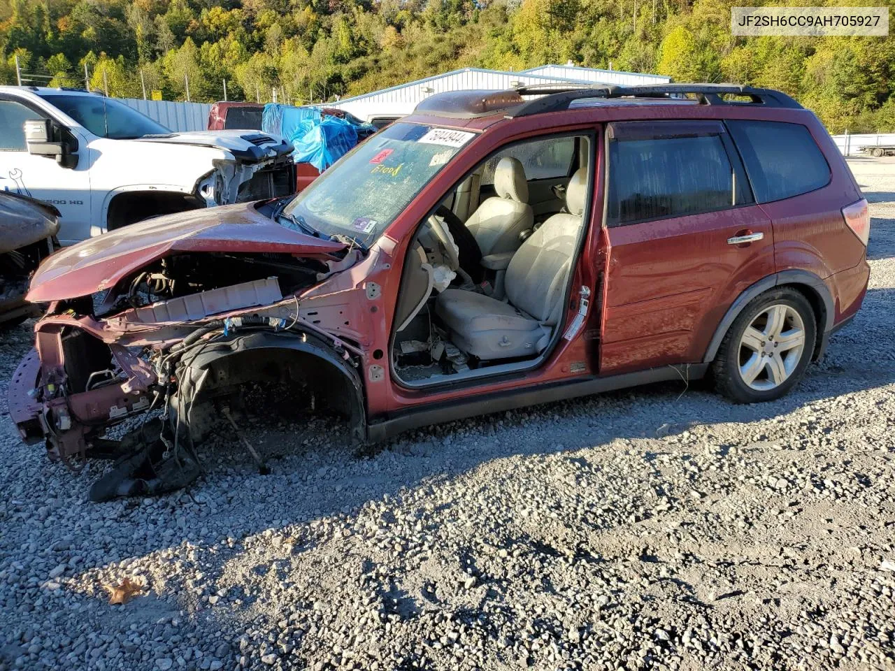 2010 Subaru Forester 2.5X Premium VIN: JF2SH6CC9AH705927 Lot: 75044944