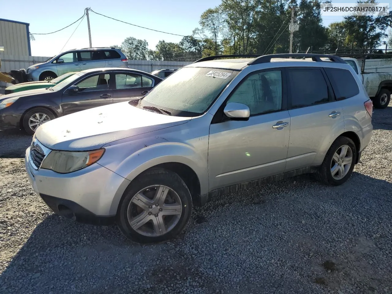 2010 Subaru Forester 2.5X Limited VIN: JF2SH6DC8AH708171 Lot: 75825294