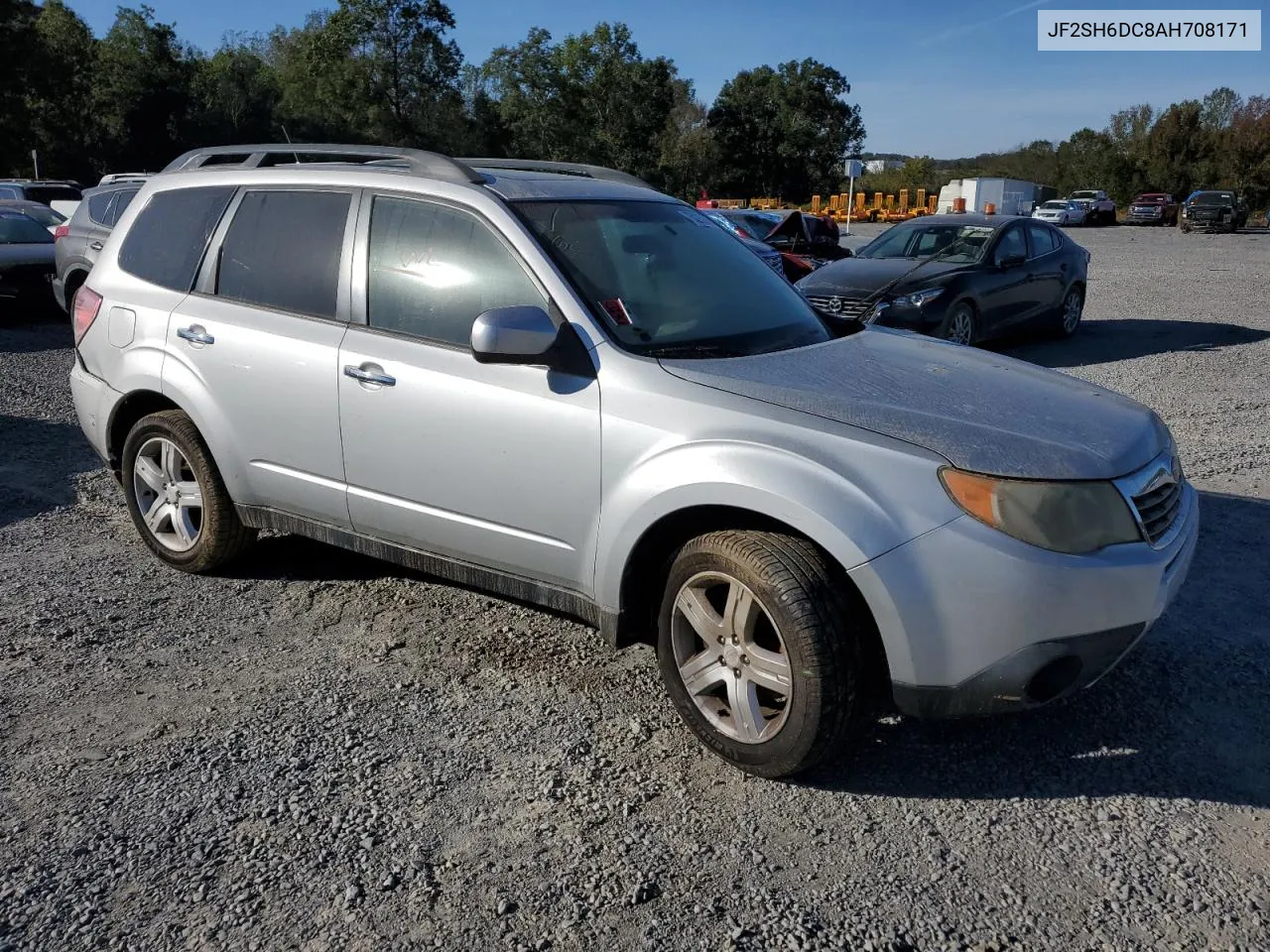 2010 Subaru Forester 2.5X Limited VIN: JF2SH6DC8AH708171 Lot: 75825294