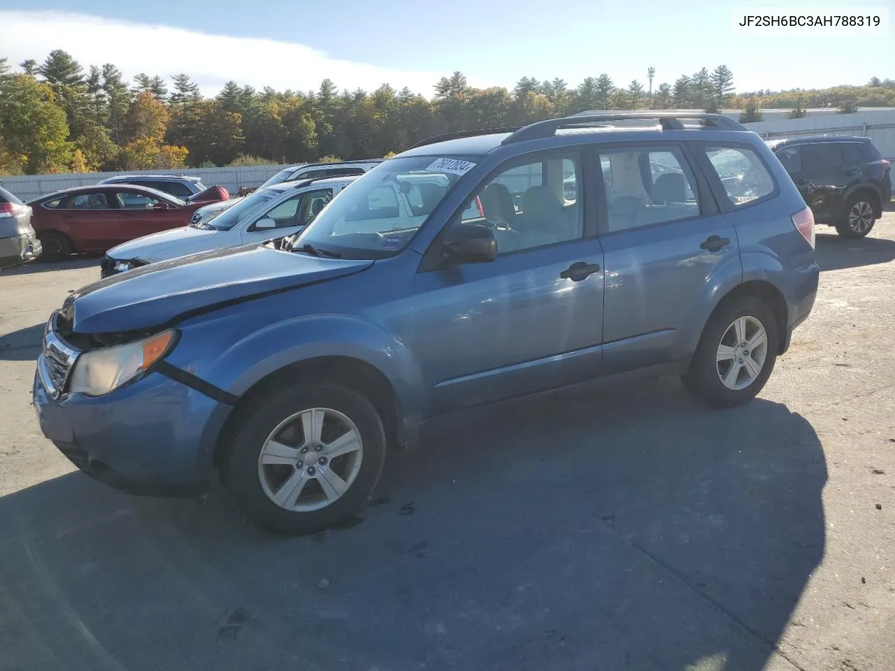 2010 Subaru Forester Xs VIN: JF2SH6BC3AH788319 Lot: 76012034