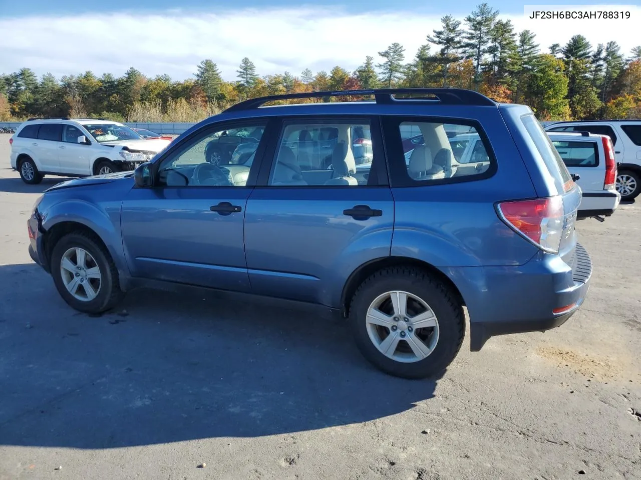 2010 Subaru Forester Xs VIN: JF2SH6BC3AH788319 Lot: 76012034