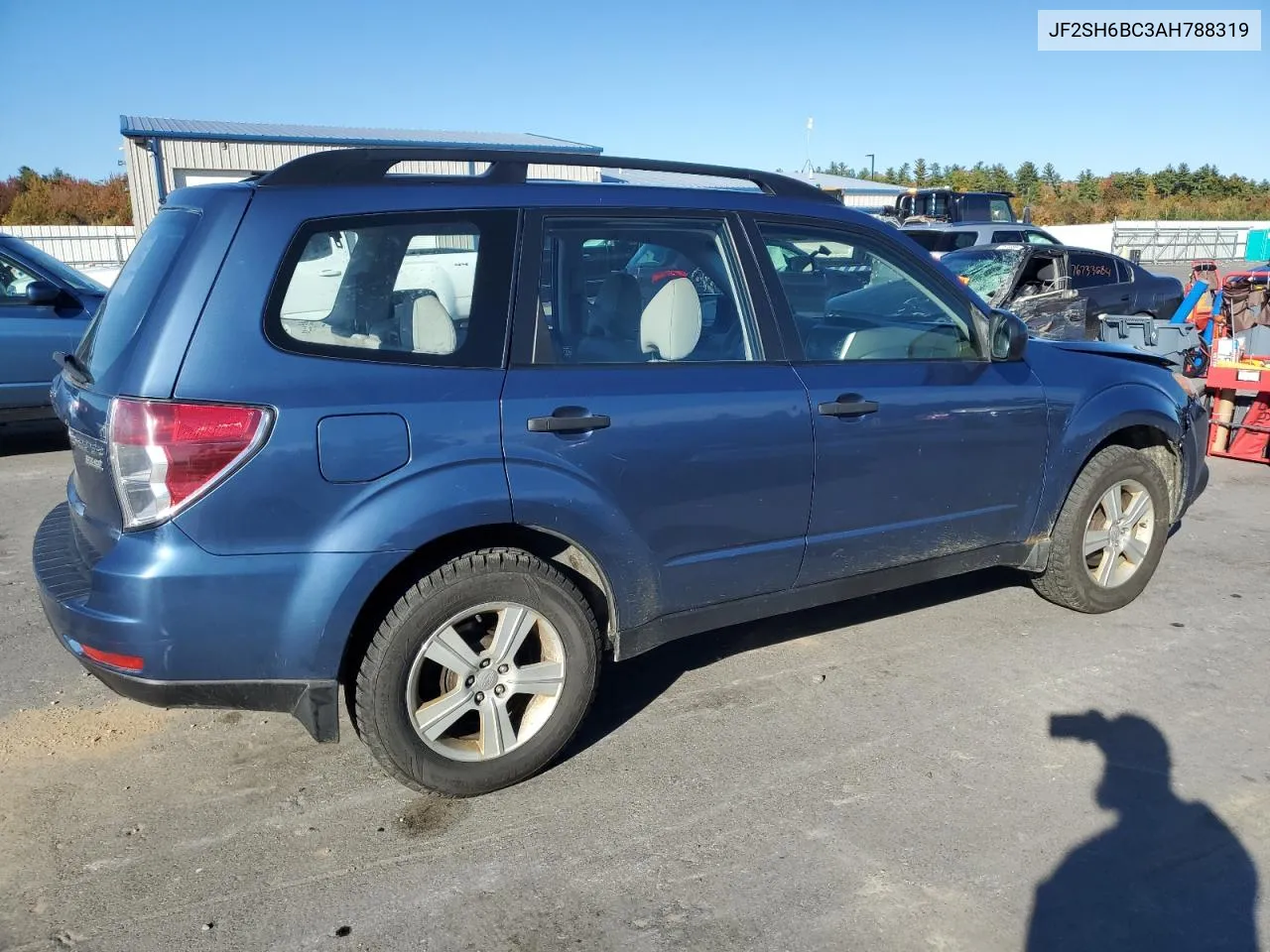 2010 Subaru Forester Xs VIN: JF2SH6BC3AH788319 Lot: 76012034