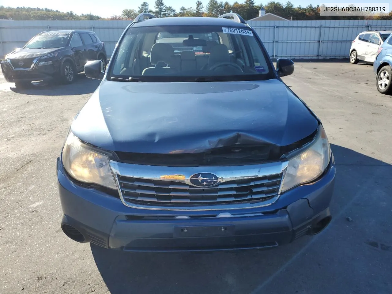 2010 Subaru Forester Xs VIN: JF2SH6BC3AH788319 Lot: 76012034