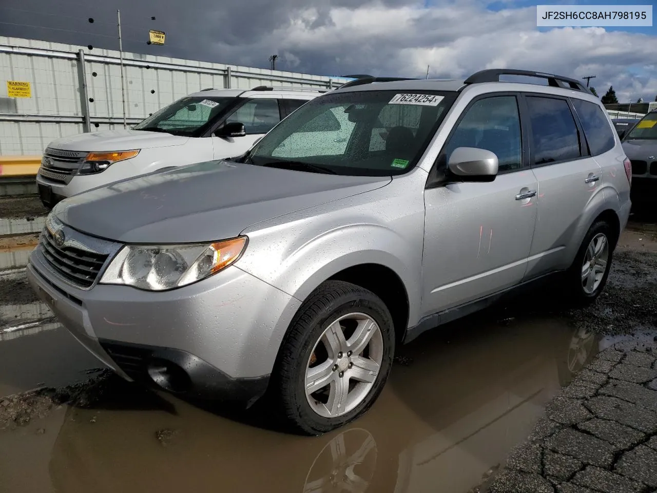 2010 Subaru Forester 2.5X Premium VIN: JF2SH6CC8AH798195 Lot: 76224254