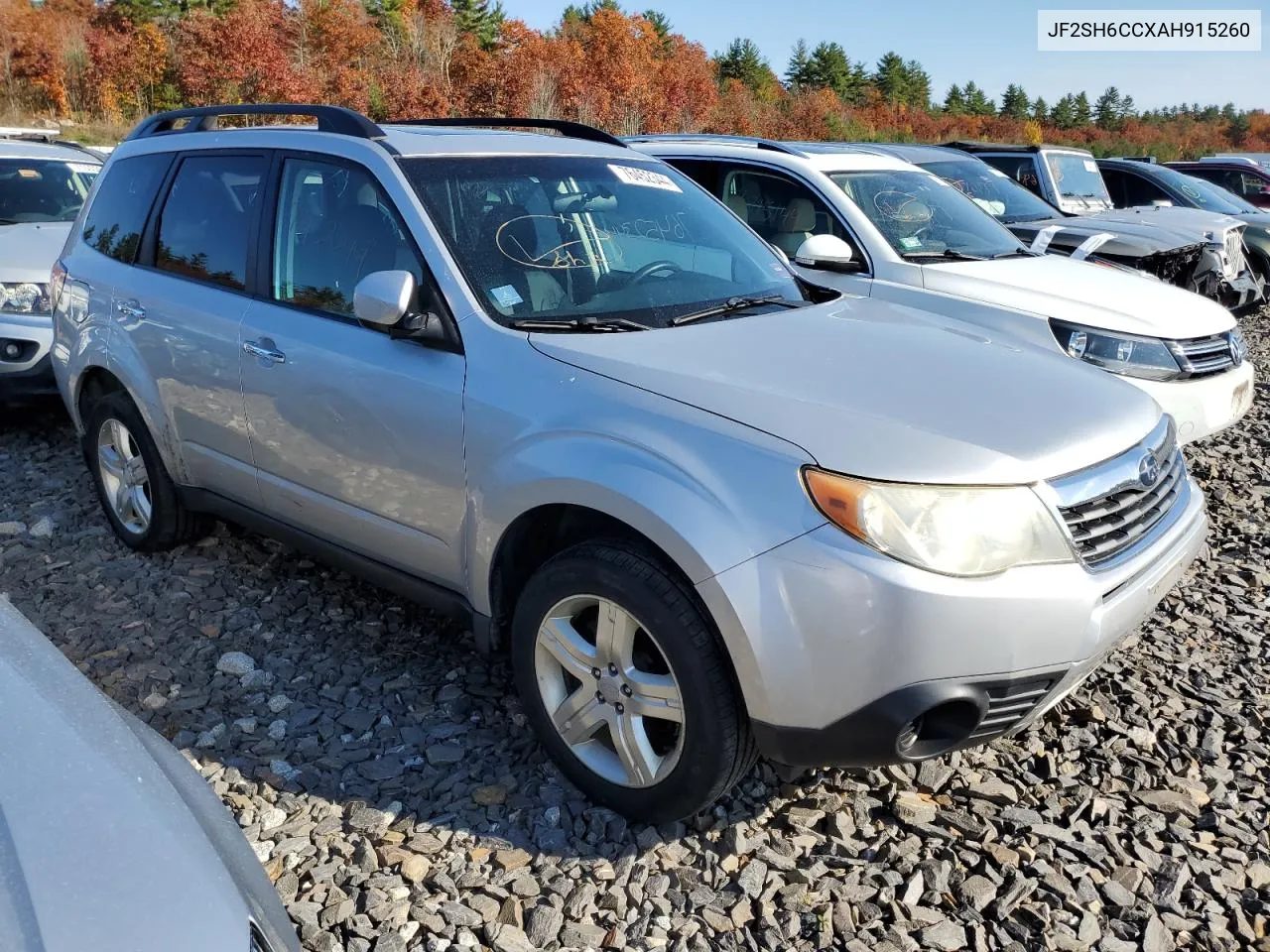 2010 Subaru Forester 2.5X Premium VIN: JF2SH6CCXAH915260 Lot: 76452344