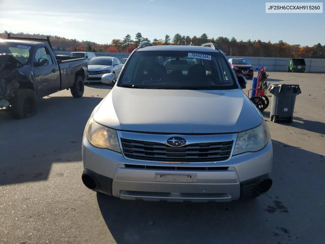 2010 Subaru Forester 2.5X Premium VIN: JF2SH6CCXAH915260 Lot: 76452344