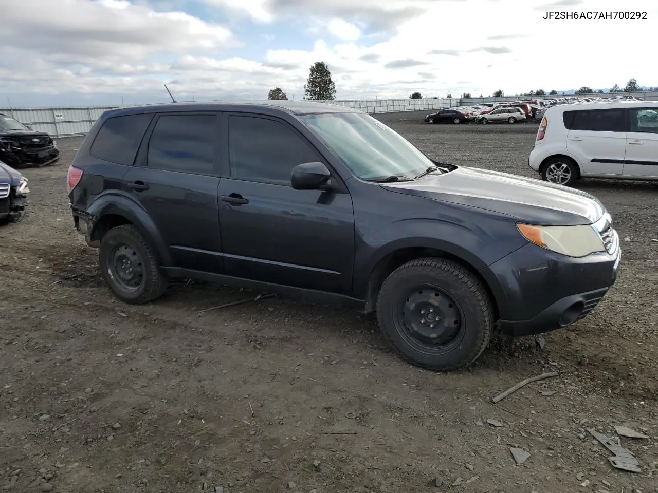 2010 Subaru Forester 2.5X VIN: JF2SH6AC7AH700292 Lot: 78092924