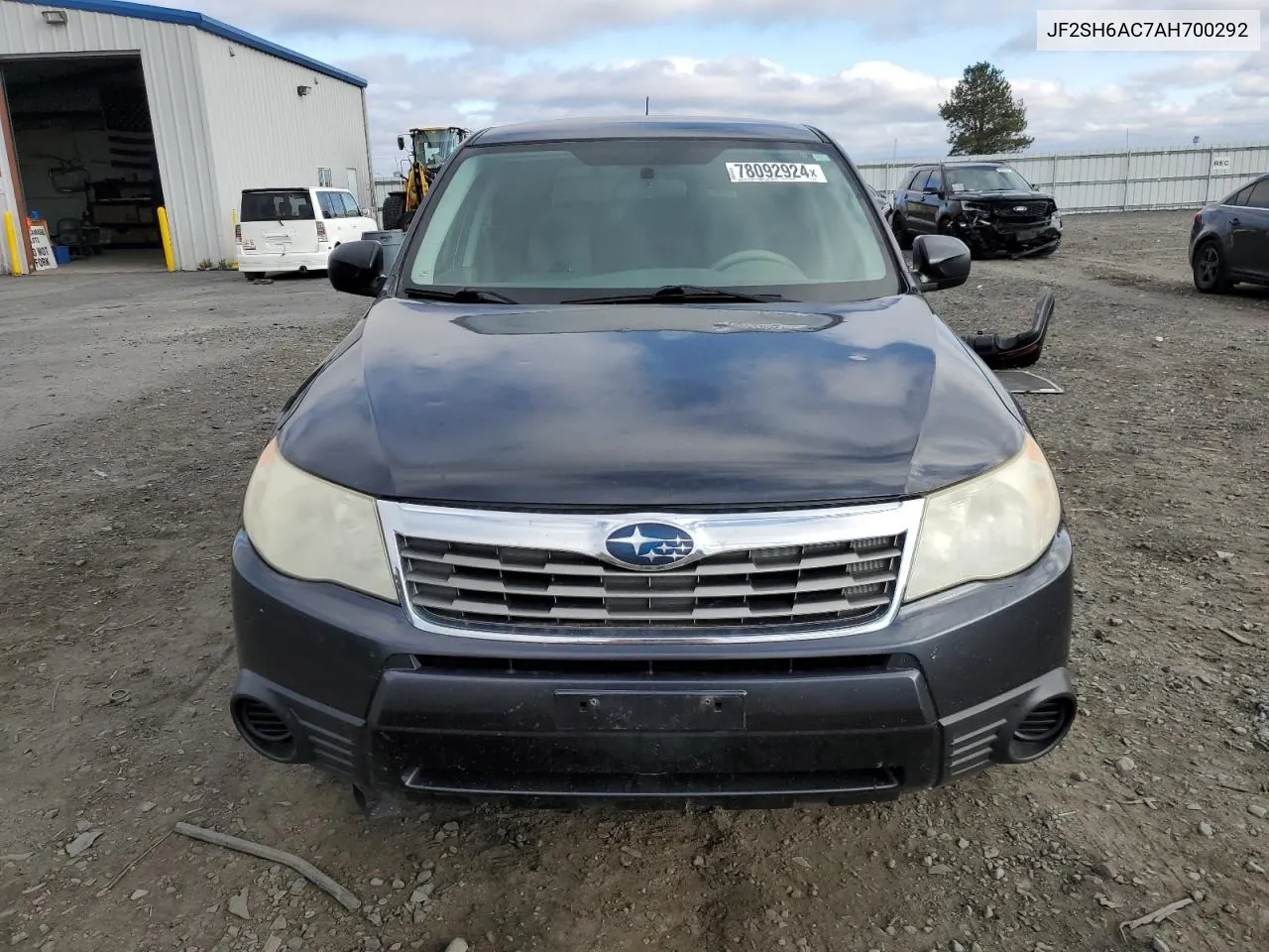 2010 Subaru Forester 2.5X VIN: JF2SH6AC7AH700292 Lot: 78092924