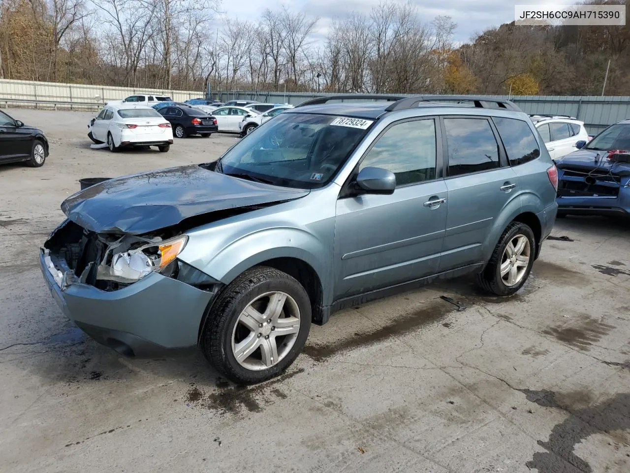 2010 Subaru Forester 2.5X Premium VIN: JF2SH6CC9AH715390 Lot: 78729324