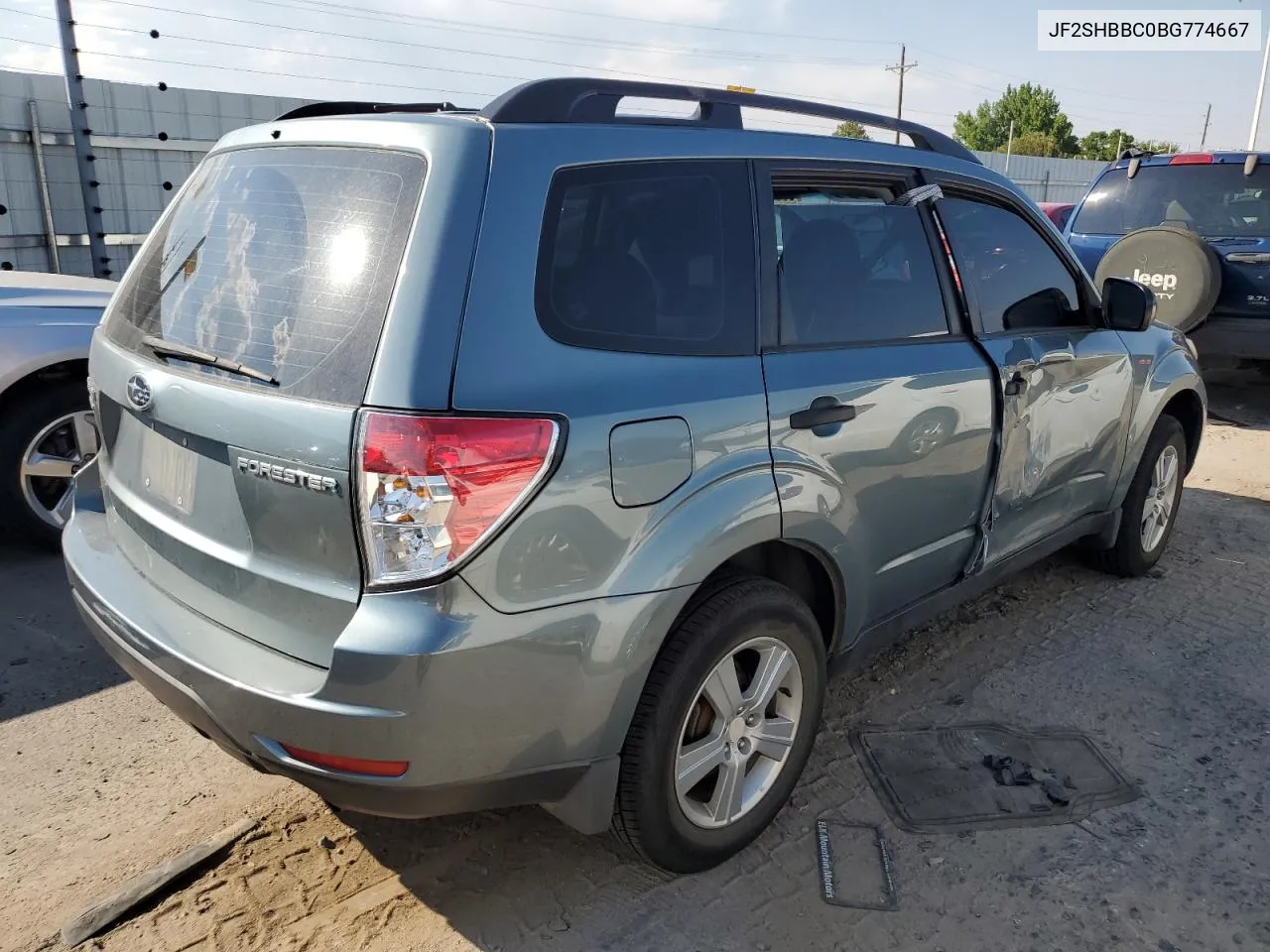 2011 Subaru Forester 2.5X VIN: JF2SHBBC0BG774667 Lot: 63064834