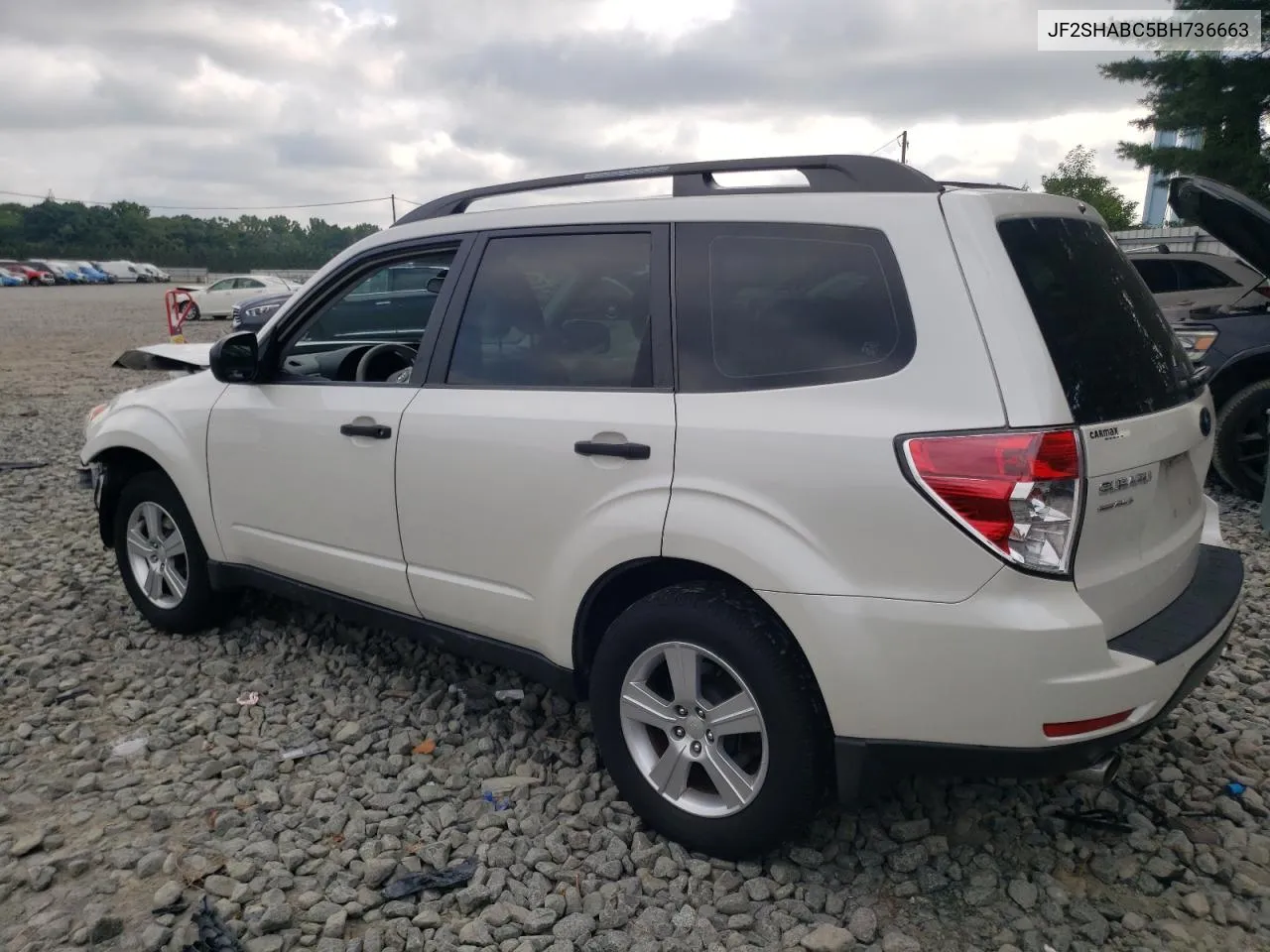 2011 Subaru Forester 2.5X VIN: JF2SHABC5BH736663 Lot: 64888734