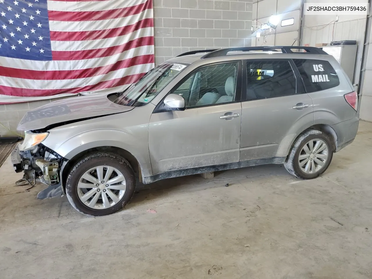 2011 Subaru Forester 2.5X Premium VIN: JF2SHADC3BH759436 Lot: 65556574