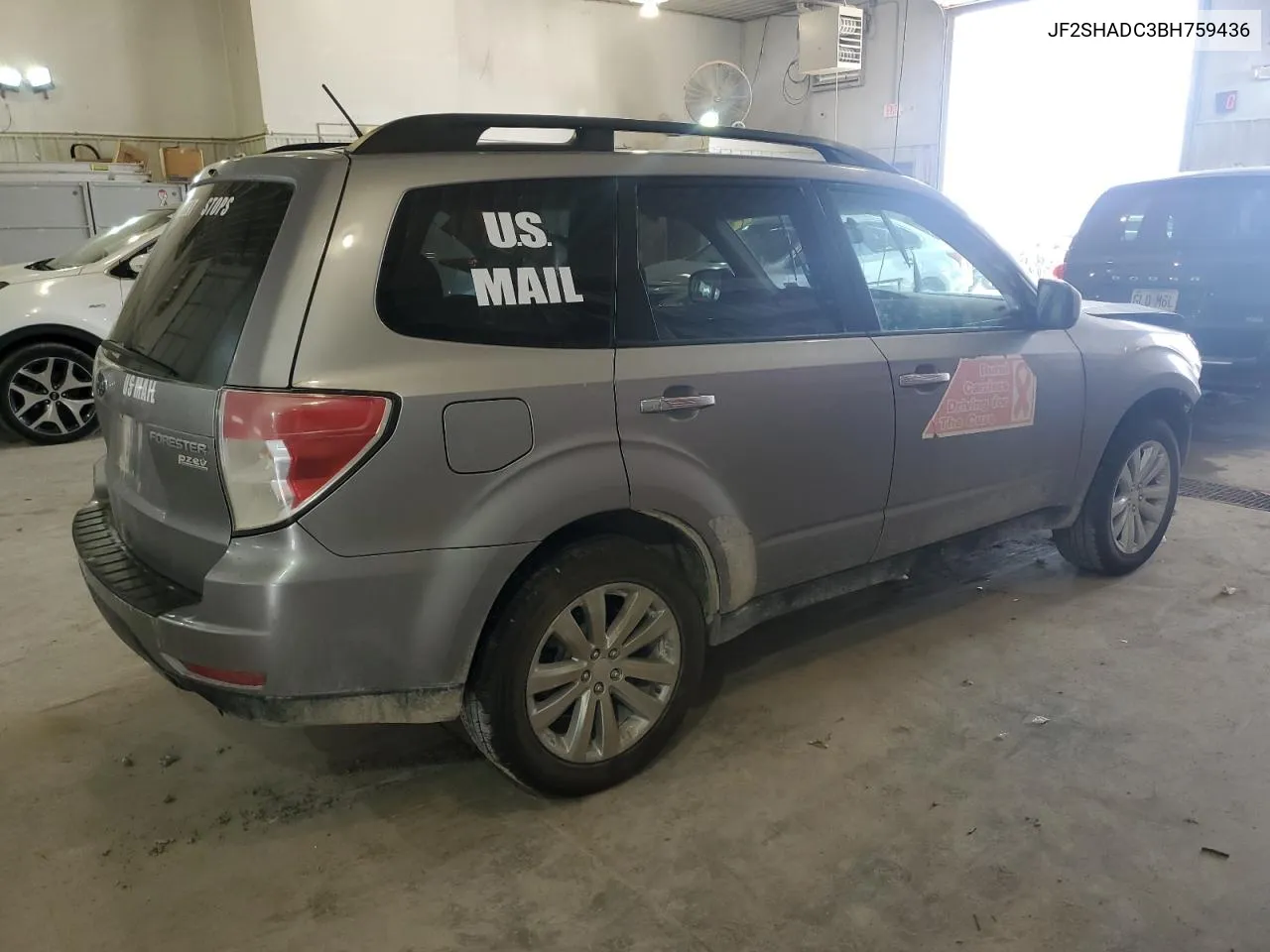 2011 Subaru Forester 2.5X Premium VIN: JF2SHADC3BH759436 Lot: 65556574