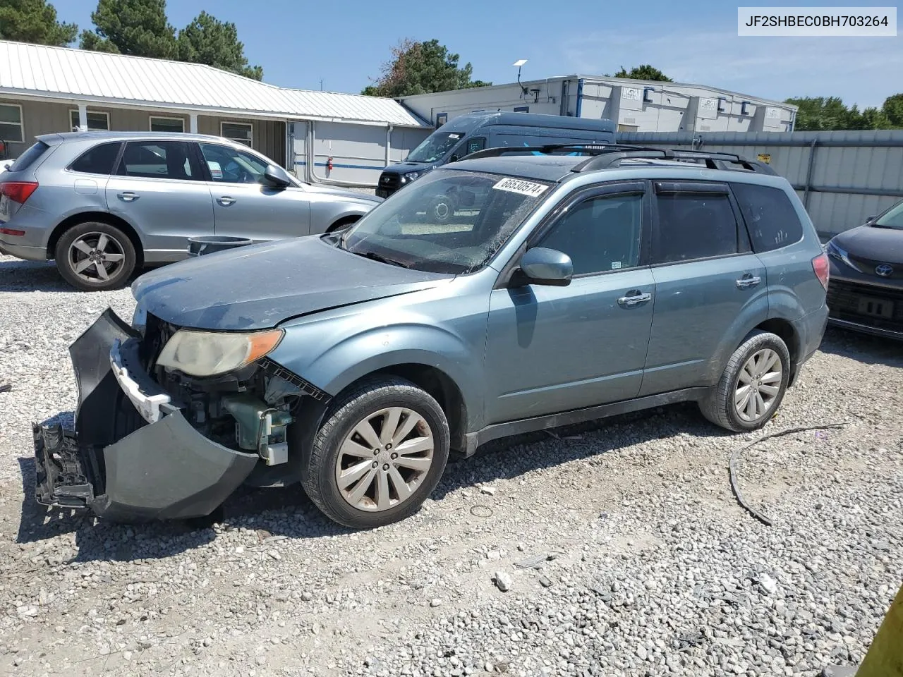 2011 Subaru Forester Limited VIN: JF2SHBEC0BH703264 Lot: 66530574